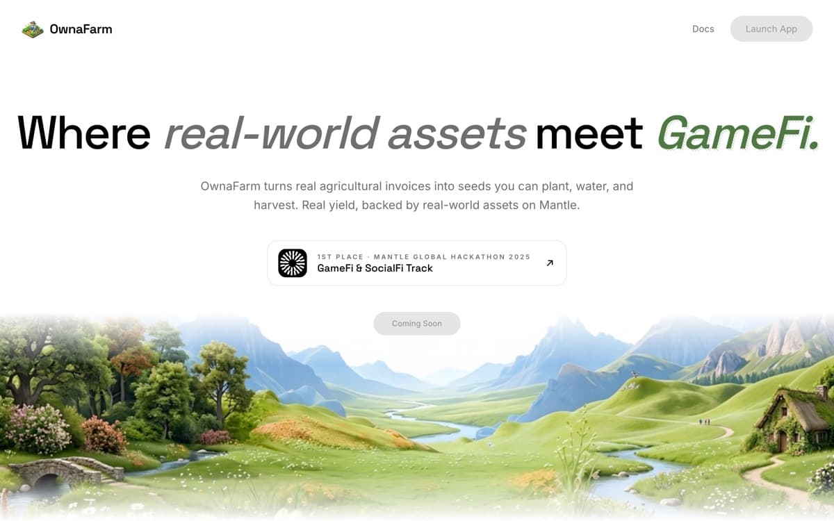 Screenshot of OwnaFarm